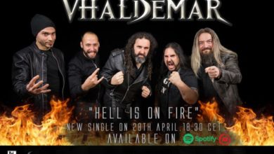 Photo of VHÄLDEMAR: Ouça “Hell is on Fire”, primeiro single do novo álbum “Straight to Hell”