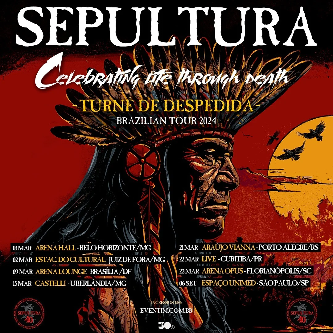 SEPULTURA - 40th anniversary press conference LIVESTREAM _ Sem Tradução 