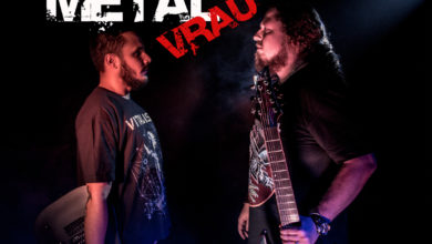 Photo of METAL VRAU divulgando material autoral da banda VENOMOUS