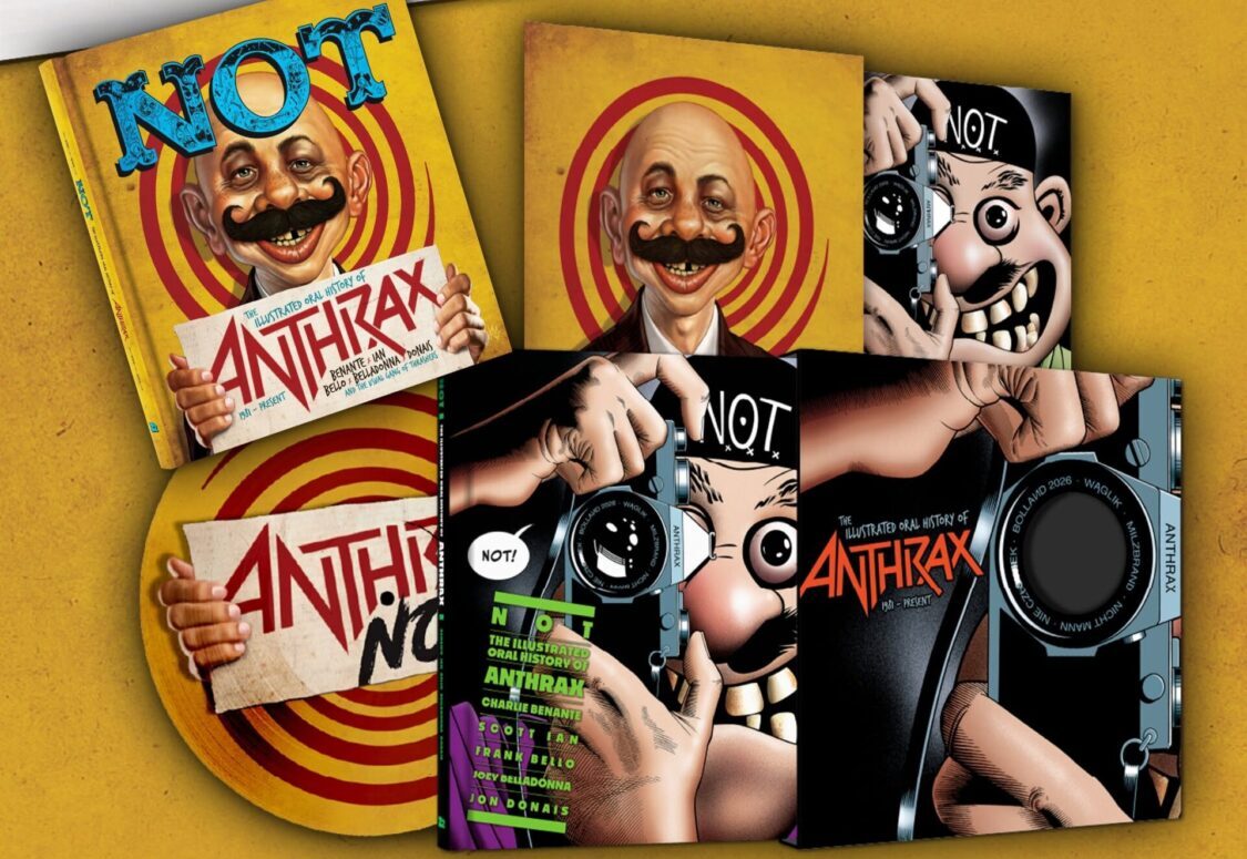 ANTHRAX anuncia graphic novel que contará a história da banda em