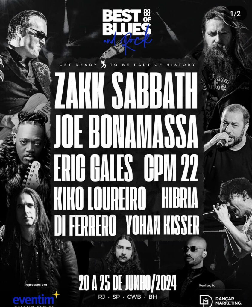 Best of Blues and Rock 2024 anuncia line-up dos shows em São Paulo, Rio ...