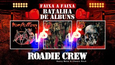 Photo of Está no ar o episódio #8 do BATALHA DE ÁLBUNS da Roadie Crew no YouTube; assista ao vídeo