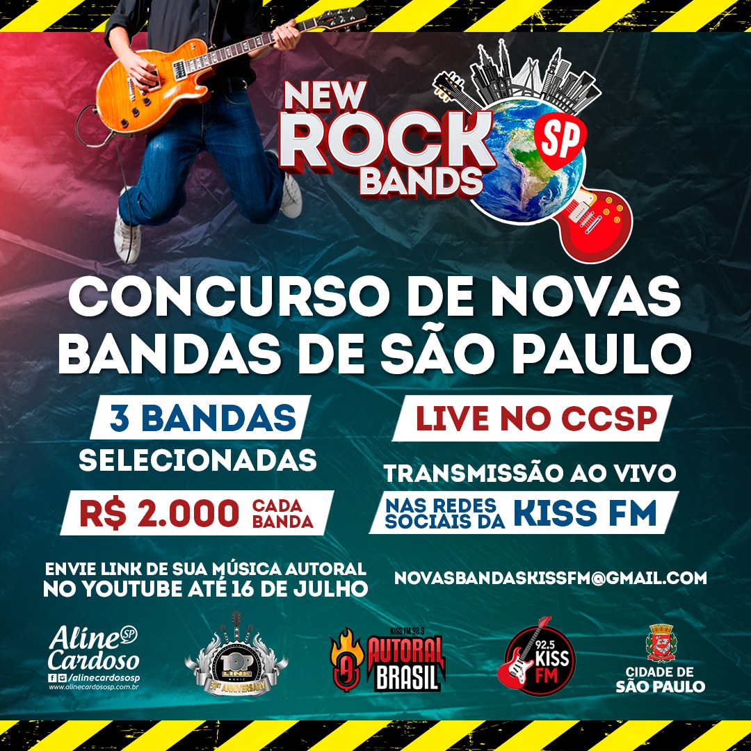 Prefeitura de São Paulo e Kiss FM realizam concurso para descobrir
