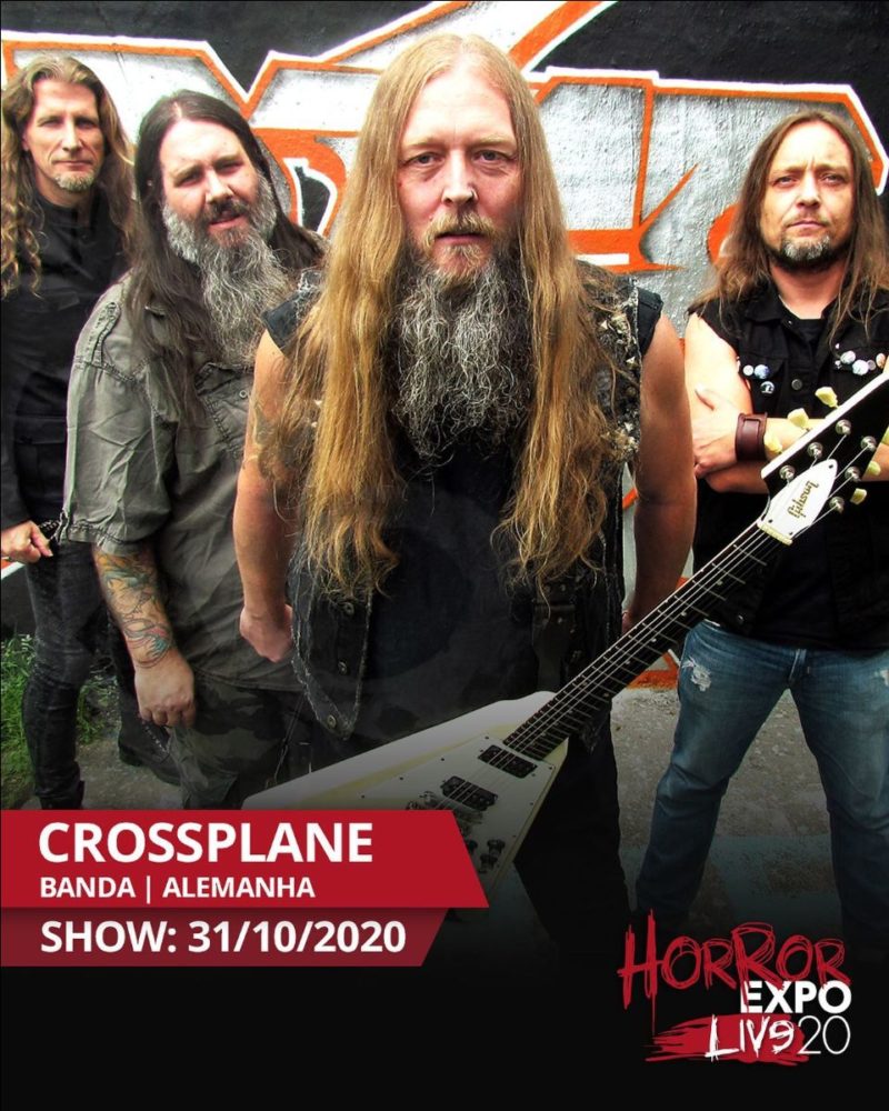 Crossplane Confirma Show Exclusivo Na Horror Expo Live 2020 - RockBizz