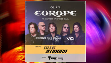 Photo of NITE STINGER fará a abertura para o EUROPE em Fortaleza