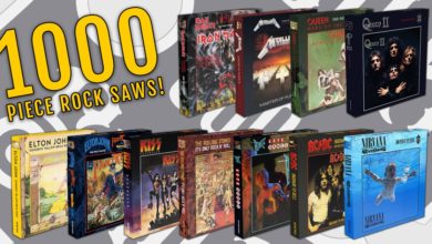 Photo of Álbuns de AC/DC, IRON MAIDEN, KISS, METALLICA, QUEEN, STONES, BOWIE e outros terão quebra-cabeças de 1000 peças