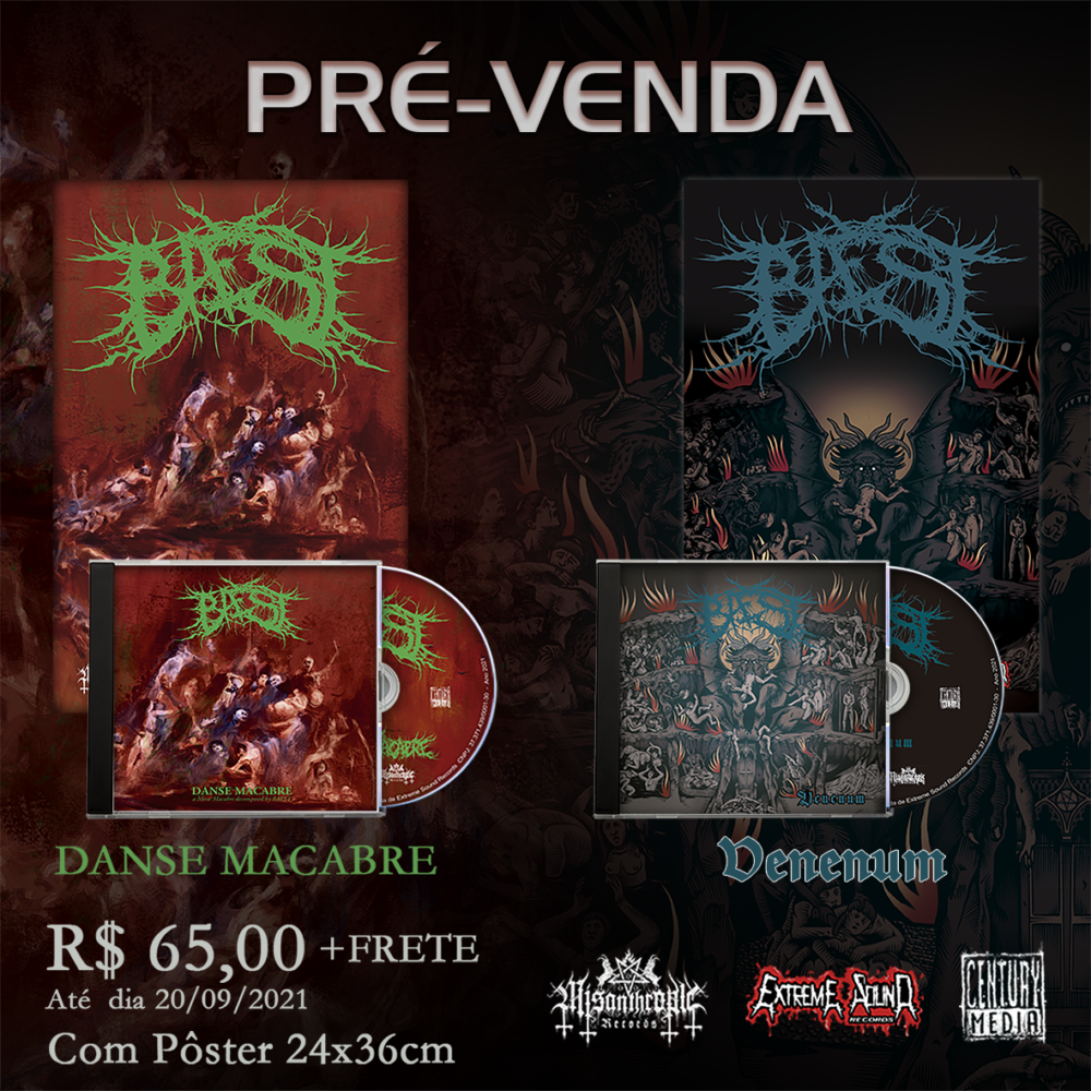 BAEST: Banda Dinamarquesa de Death Metal Terá Os Dois Primeiros Álbuns  Lançados no Brasil - Extreme Sound Records