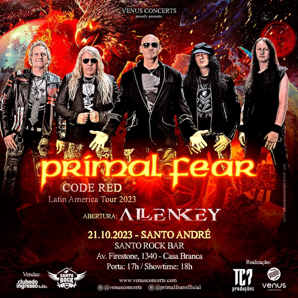 Primal Fear: Alemães farão show extra em Santo André neste sábado