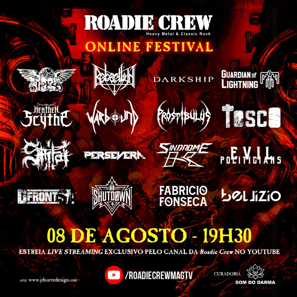 STRESS lança “Grito de Liberdade” no Roadie Crew Online Festival desta sexta
