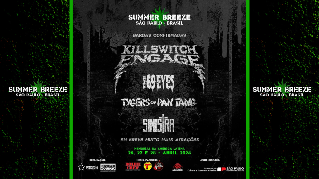 Summer Breeze Brasil 2024 divulga nova prévia do line up - AGENDA METAL