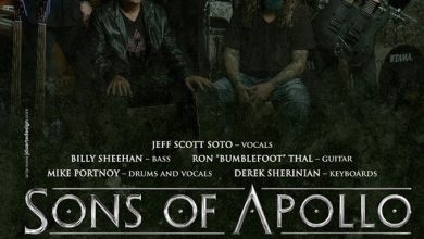 Photo of SONS OF APOLLO – 14/04/18