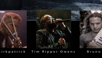 Photo of TED KIRKPATRICK (TOURNIQUET), TIM ‘RIPPER’ OWENS (ex-JUDAS PRIEST) e BRUNO SÁ (GEOFF TATE) lançam o single “Gethsemane”