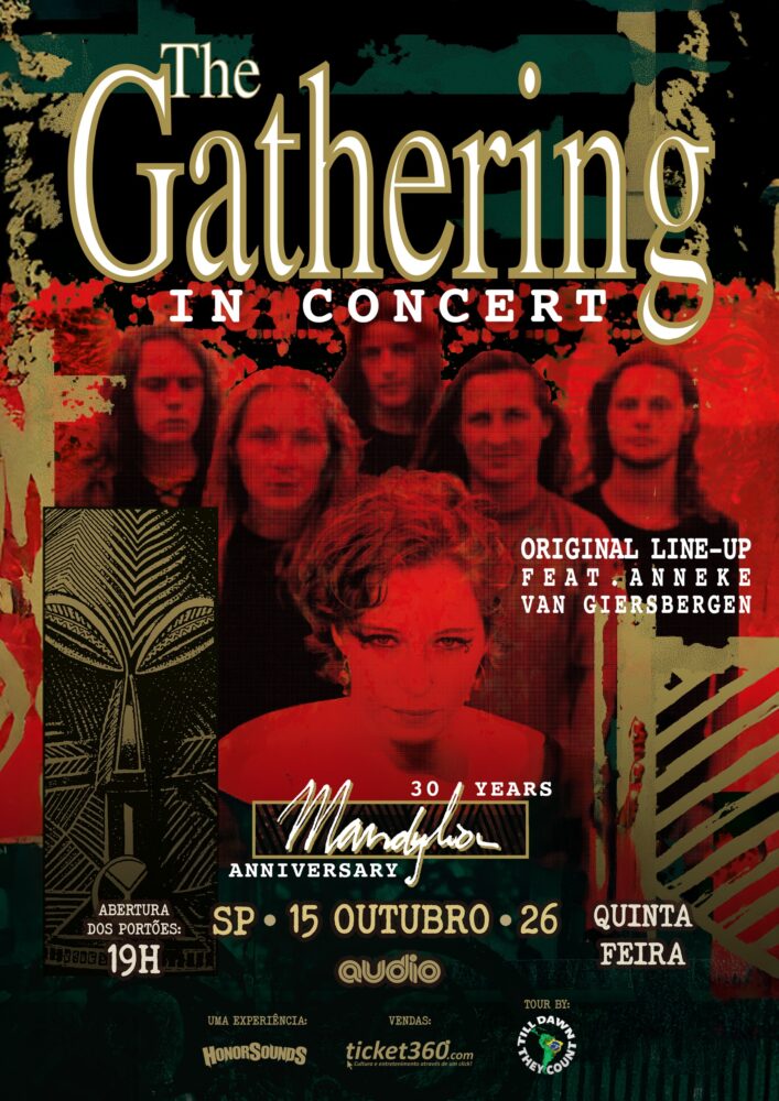 THE GATHERING celebrará 30 Anos de “Mandylion” com formação clássica em São Paulo
