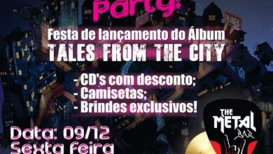 Photo of THE ANGER – Festa de lançamento do álbum “Tales from the City – Part 1” (São Paulo/SP)