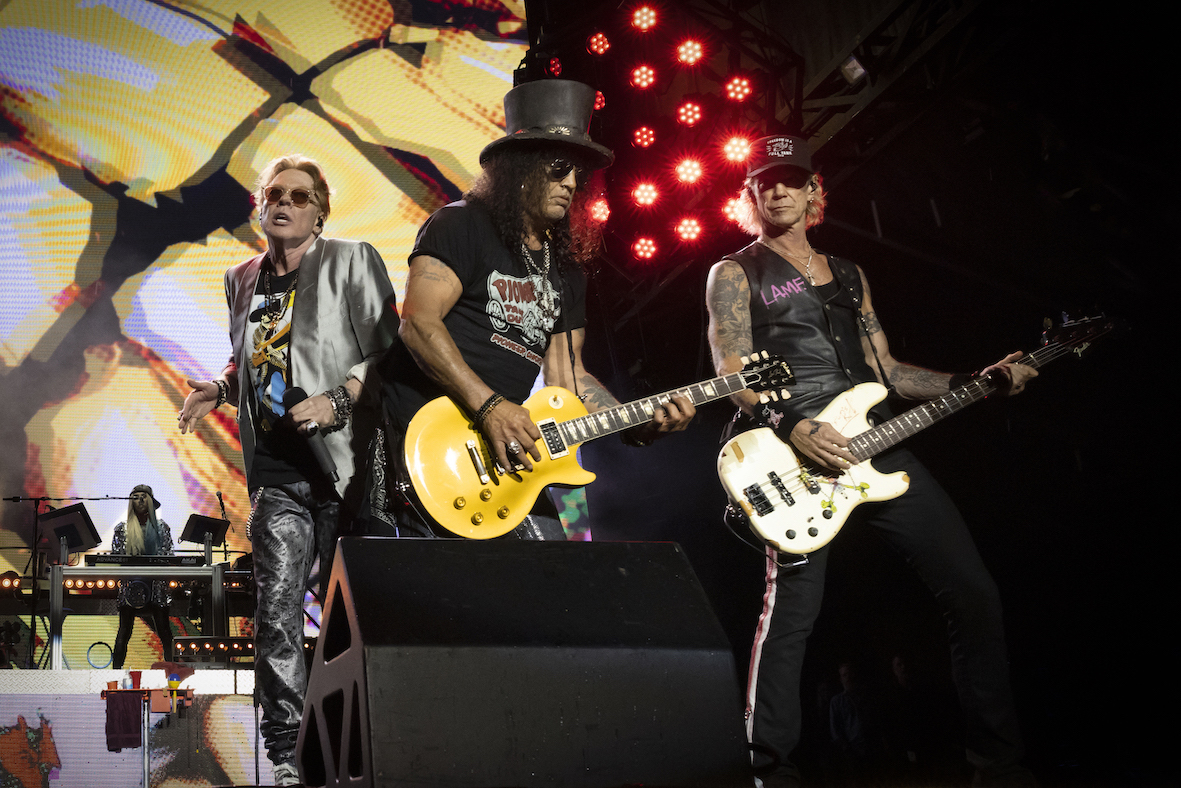 Headliner, GUNS N’ ROSES é a primeira atração confirmada para o Monsters of Rock de 2026