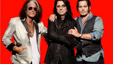 Photo of HOLLYWOOD VAMPIRES toca “Heroes” (DAVID BOWIE) no The Late Late Show With James Corden