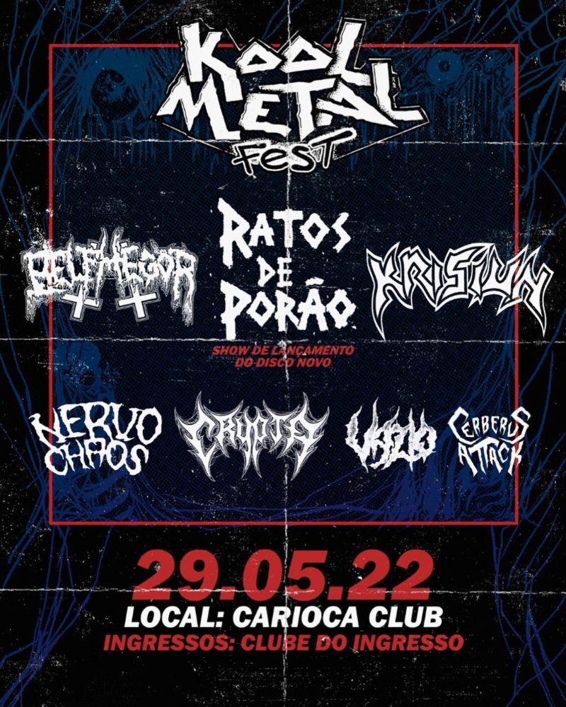 Ratos de Porão e Krisiun anunciam show especial em São Paulo