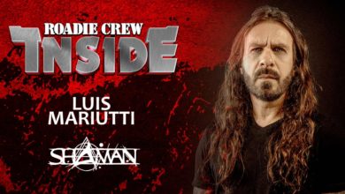 Photo of LUIS MARIUTTI no Inside, da Roadie Crew; veja a entrevista em vídeo
