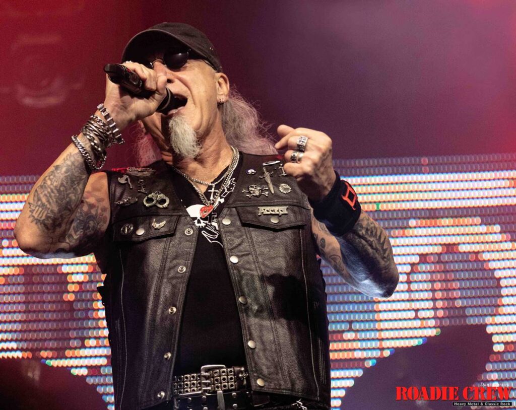 Mark Tornillo vocalista do Accept no Brasil em 2024