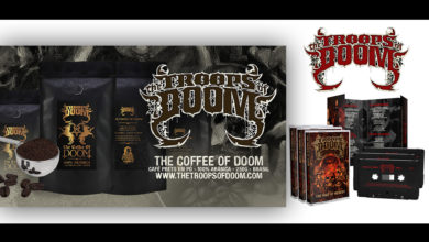 Photo of The Troops of Doom: merchandising traz linha especial de café e EP em cassete