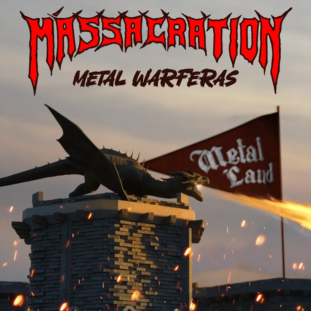 MASSACRATION forja a ferro e fogo o cinematográfico clipe de “Metal Warferas”, gravado no Beto Carrero World