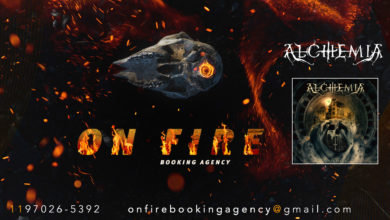 Photo of ON FIRE BOOKING AGENCY fecha contrato para turnê europeia do Alchemia