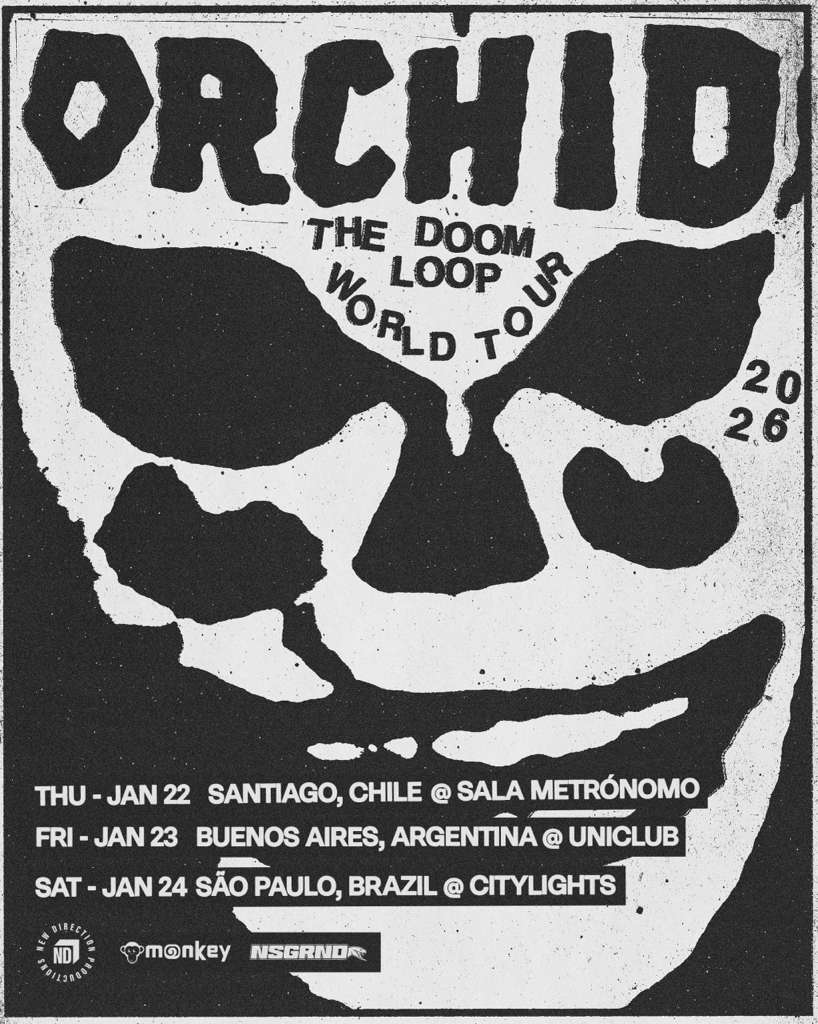 ORCHID, pioneiro do screamo, vem ao Brasil pela primeira vez em 2026