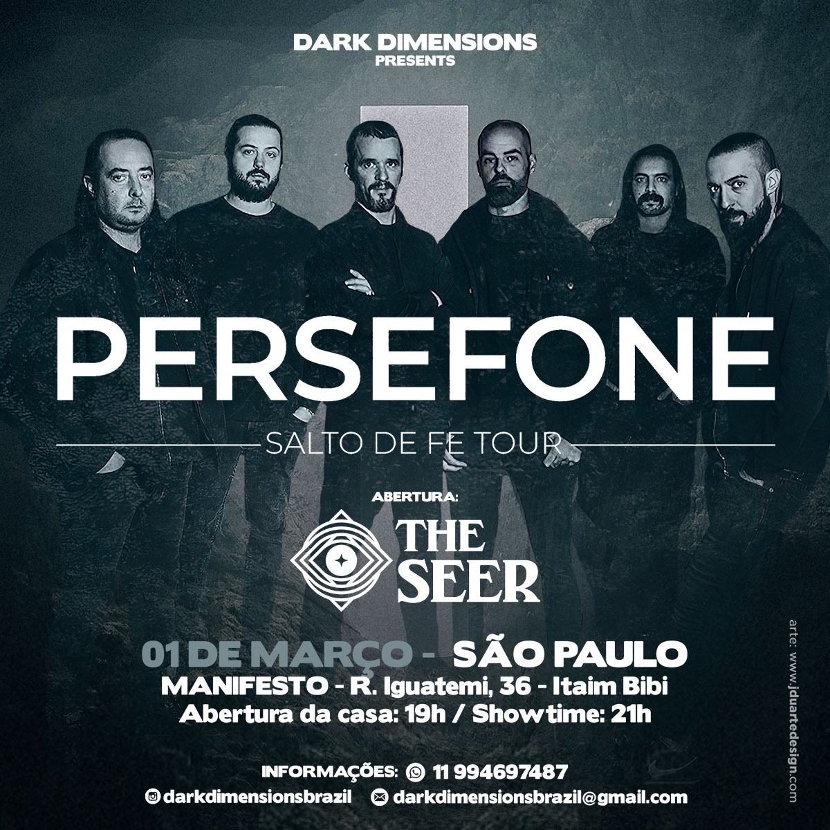 PERSEFONE  THE SEER – São Paulo (SP) – Roadie Crew