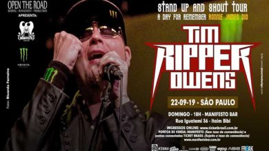 Photo of TIM RIPPER OWENS: vocalista fará nova turnê pelo Brasil em setembro