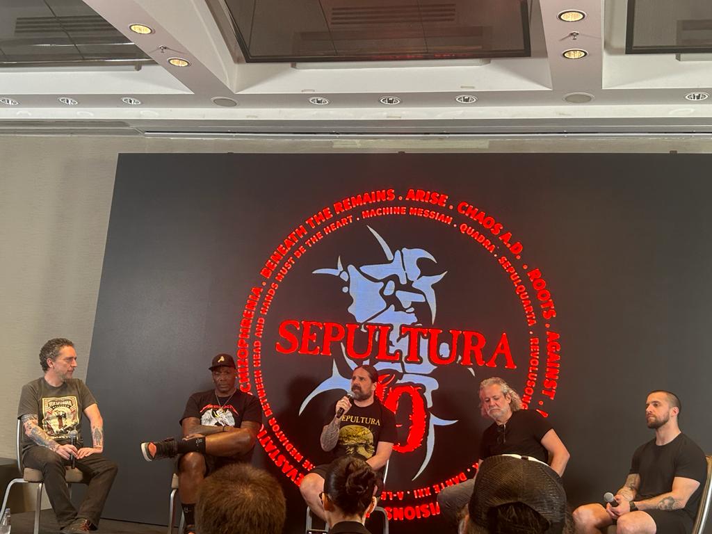 SEPULTURA - 40th anniversary press conference LIVESTREAM _ Sem Tradução 