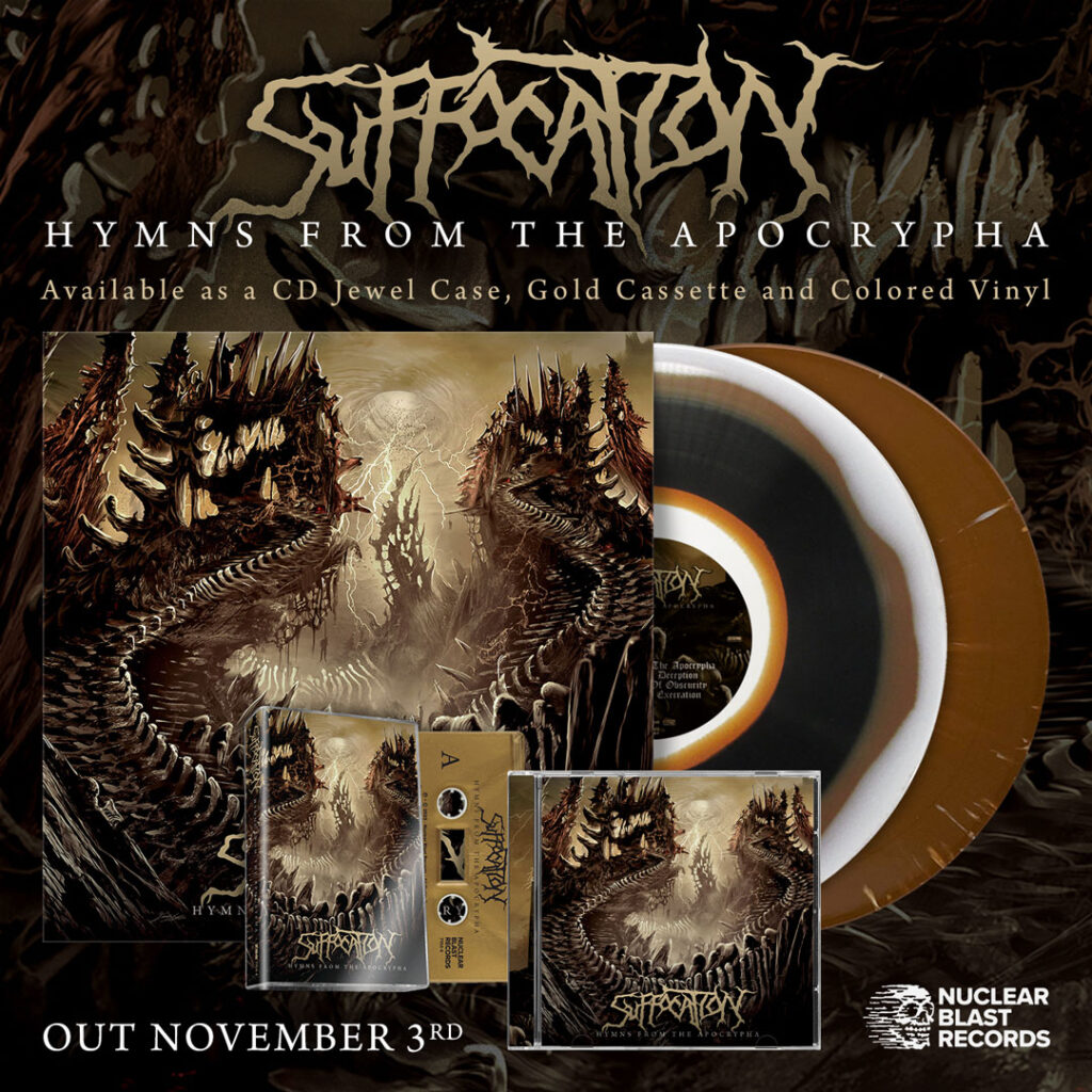 Suffocation SUFFOCATION anuncia novo álbum de estúdio,