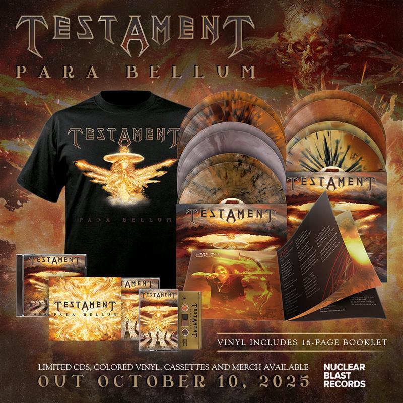 TESTAMENT dá detalhes do novo álbum 