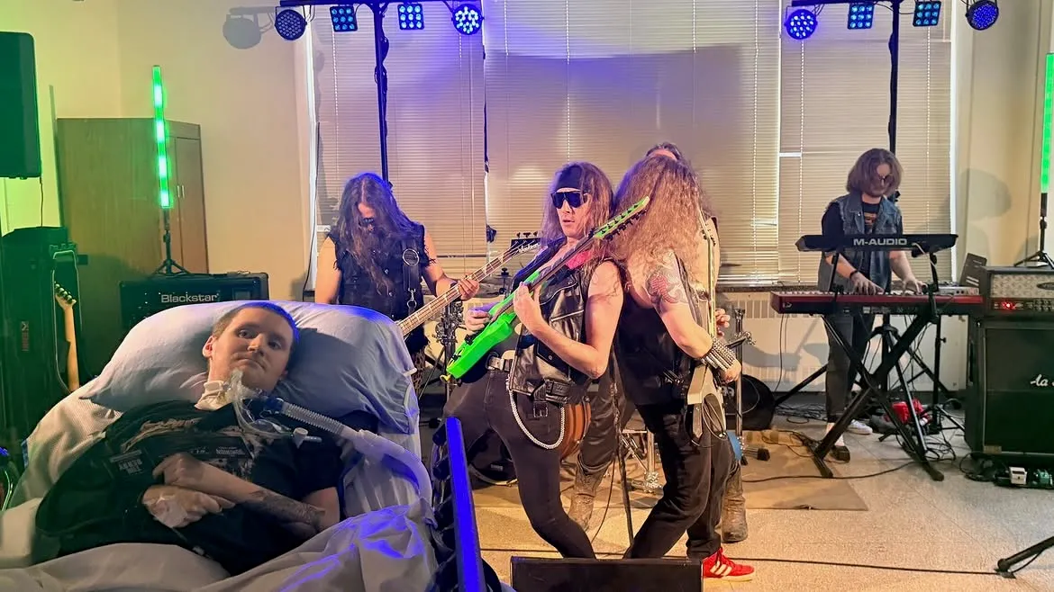 Banda canadense leva show a hospital e realiza sonho de fã impossibilitado de ir a concertos