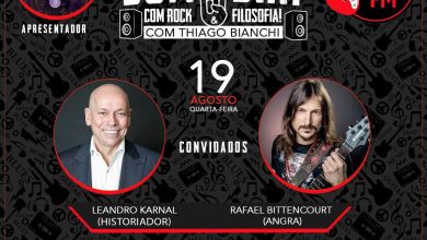 Photo of Talk show “Bom dia! Com Rock e Filosofia!” com Thiago Bianchi convida Leandro Karnal e Rafael Bittencourt no YouTube da Kiss FM